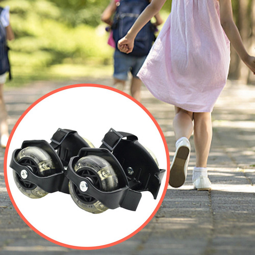 Patines Con Ruedas Y Tacón Alto, Patines Con Ruedas Y Luces