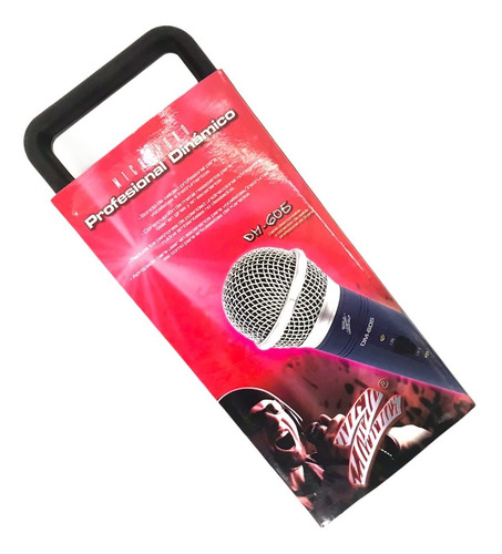 Microfono Dinamico Profesional Con Cable Zebra Dm-605
