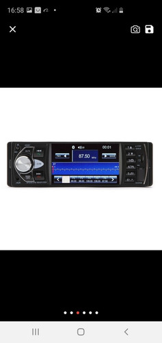 Imagen 3 de 7 de Radio Multimedia Pantalla 4.1 1 Din Con Camara De Reversa