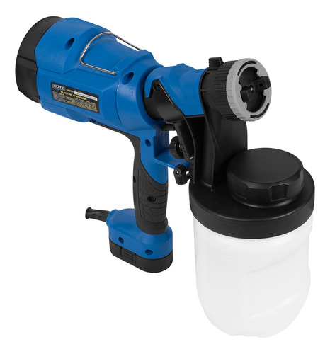 Pulverizador Pistola Para Pintar Electrica 500w 1.2 Litros Color Azul