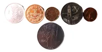 Comprar Monedas De  6 Paises Diferentes. Ver Descrpcón