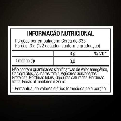 Creatina 100% Pura Monoidratada Refil 1kg - Wake Supplements