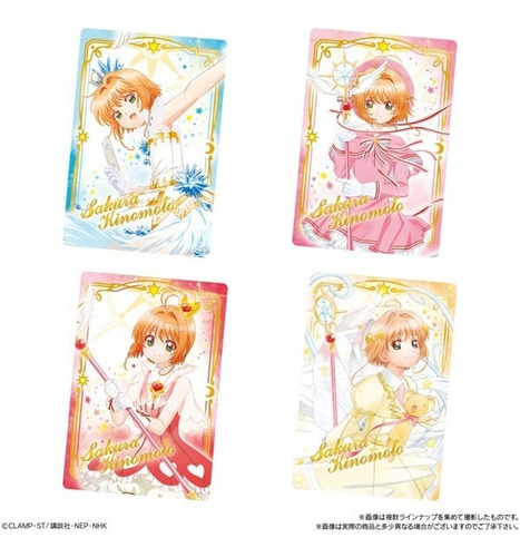 Imagen 7 de 10 de Cardcaptor Sakura Clear Card Bandai Wafer 3 Caja 20 Sobres