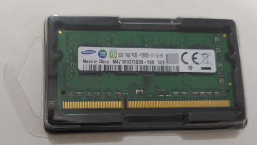 Memória Ram 8gb Ddr3 1600mhz Sodimm P/ Notebook Laptop Pc3