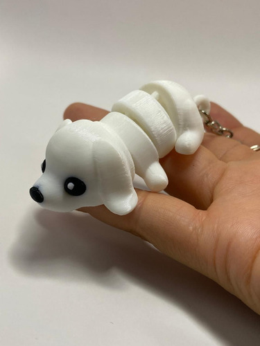 Llavero Perro Blanco
