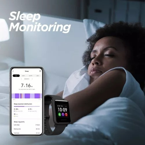 Imagen 4 de 7 de Reloj Smartwatch Cuadrado Xiaomi Amazfit Bip S Lite