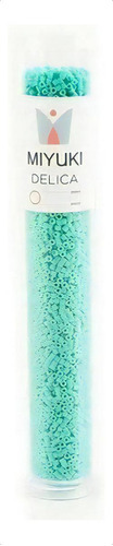 Chaquira Calibrada Miyuki Cat 05 Tubo 40g No. 11/0 Color Db-0759 Matte Opaque Turquoise