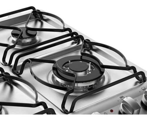 Imagen 4 de 8 de Cocina Electrolux 56dxq Doble Horno Sup Eléctrico Inf Gas Lh