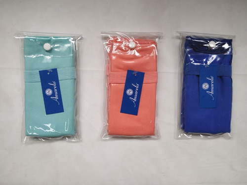 Imagen 2 de 3 de Pack X4! Toalla Individual De Secado Rapido Amarelo 35x50
