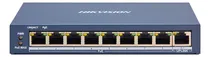 Comprar Switch Poe Hikvision 8 Puertos Poe Puerto Giga 1000mbps 60w