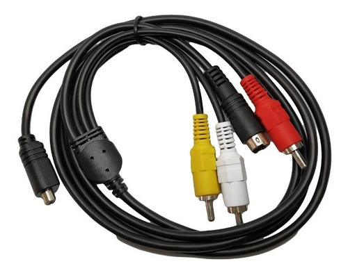 Cabo Av Rca S-video 15fs Filmadora Sony Dcr- Sr65 Sr67 Sr68