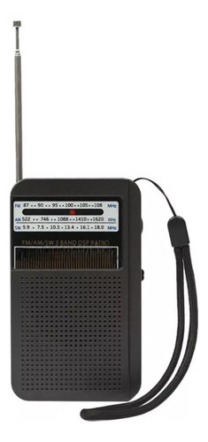 Radio Portátil Bolsillo Am/fm Antena Mk-308