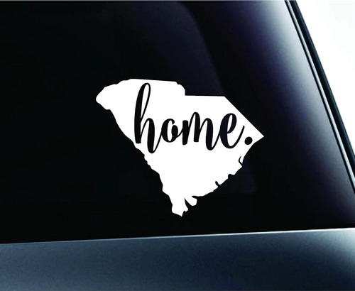 #3 Home South Carolina State Columbia Symbol Sticker Sticker