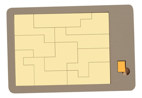 2 Bloques De Formas Geométricas, Tablero De Madera Estilo A