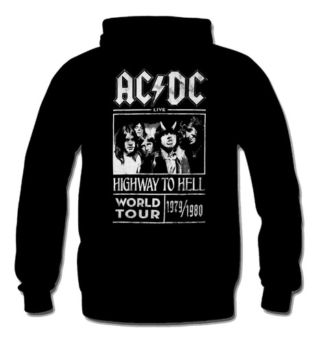 Poleron Ac/dc - Ver 07 - Highway To Hell World Tour