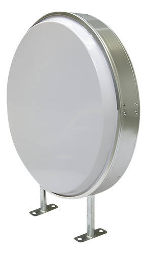 Anuncio Luminoso Circular 50 Cm Diámetro Sin Impresión