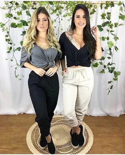 Calça linho best sale jogger