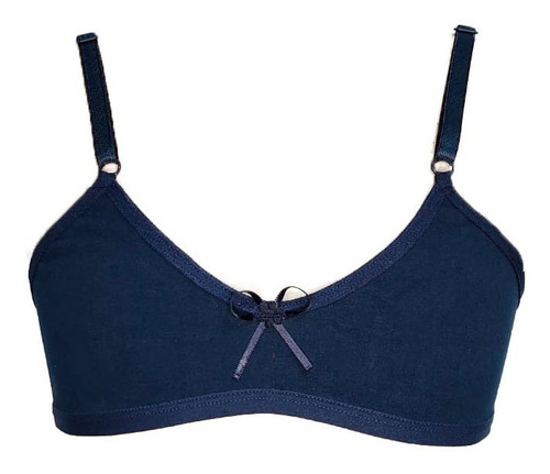 Kit 5 Soutien Teen Coton Confort /juvenil Sem Bojo