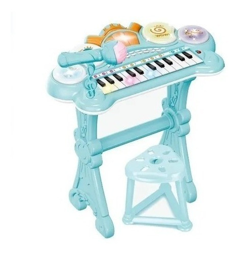 Teclado Electrónico Piano Para Niños Musical Con Micrófono