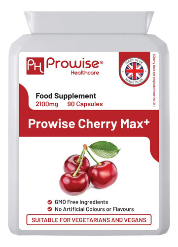 Ph Prowise Cherry Max+ 2100mg 90 Cápsulas Veganas
