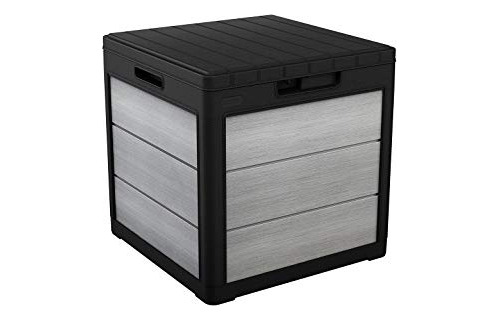 Keter Denali Caja De Resina De 30 Galones Para Muebles De Ja