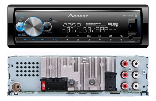 Radio Mp3 Pioneer Spotify Usb Bluetooth 3 Par Rca + Controle