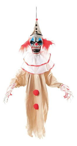 Enfeite Halloween Macabro Assustador Decoração Palhaço Circo