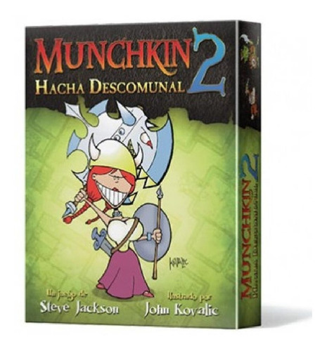 Munchkin 2 Hacha Descomunal - Juego De Mesa - Español