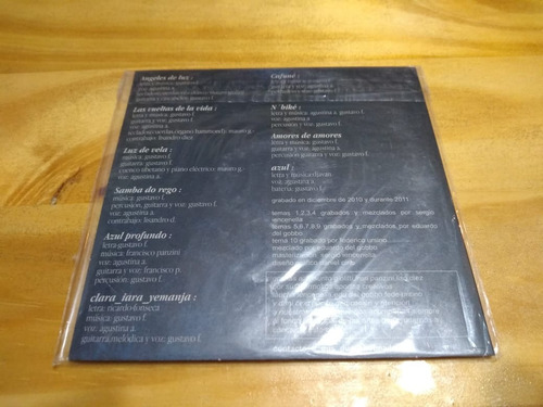 Imagen 2 de 2 de Azul Profundo - Agustina Arias - Gustavo Fernández - Cd - N