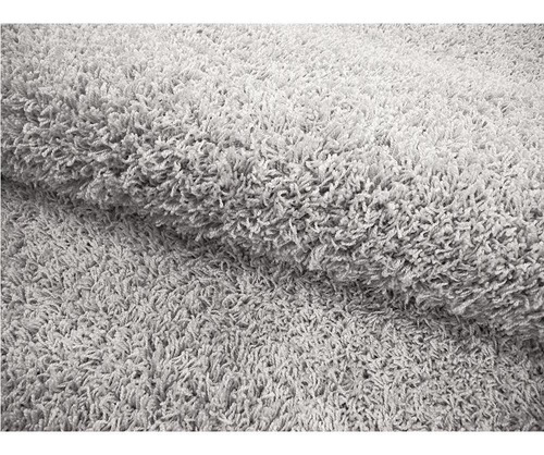 Tapete Tufting Clemant 1,00x1,50 - Tapetes São Carlos Cor Prata