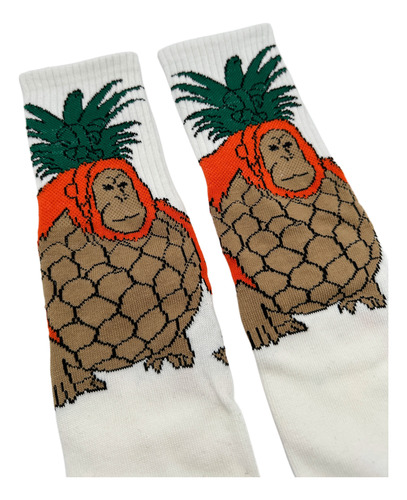 Brainrot Tralalero Tralala Medias Calcetines Varios Modelos Blanco Orangutini Ananasini Unico