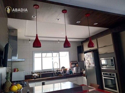 Imagem 9 de 27 de Casa Com 4 Dormitórios À Venda, 390 M² Por R$ 2.000.000,00 - Villa Lobos - Paulínia/sp - Ca1200