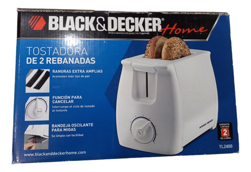 Tostadora Black & Decker 