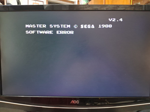 Master System Ii Completo Preto (Usado)