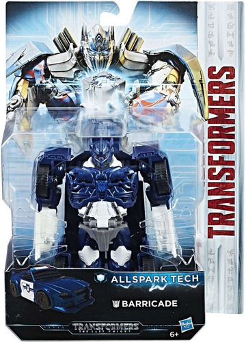 Barricade Transformers Allspark Tech Sin El Cubo