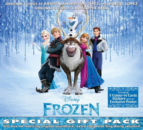 Frozen Special Edition Gift Pack 3 Cd Box