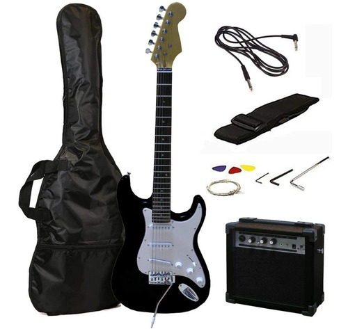 Rockjam Rjeg02-s Guitarra Eléctrica  - Kit Completo 