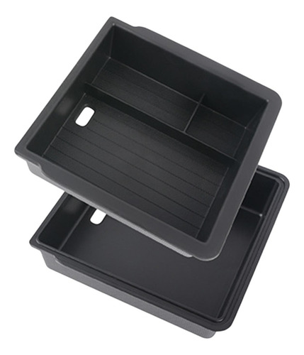 Caja De Almacenamiento Con Reposabrazos De Doble Capa,