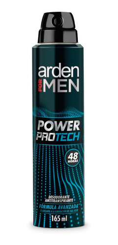 Desodorante Arden For Men Power Protech Aerosol 165ml Arden 