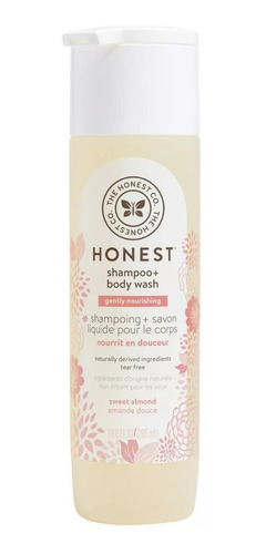 The Honest Company Shampoo Y Gel De Baño Con Almendras 295ml