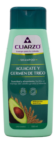 Shampoo Cuarzo Aguacate Y Germen De Trigo 550ml