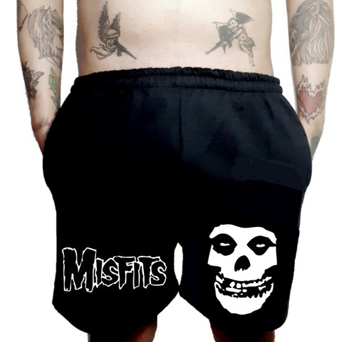 Short Misfits Banda Punk 