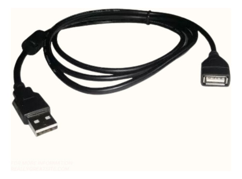 Cable Usb Extension 1.5 Metros Macho A Hembra  