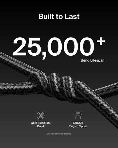 Cable Usb C A Usb C De 2 M Belkin Boostcharge 240 W Para Iph