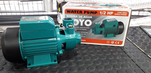 Bomba De Agua Periferica 1/2 Hp 110v Toyo