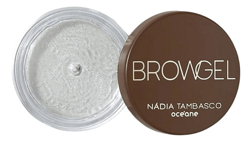 Gel Para Sobrancelhas Nádia Tambasco By Océane - Brow Gel 7g Cor Transparente