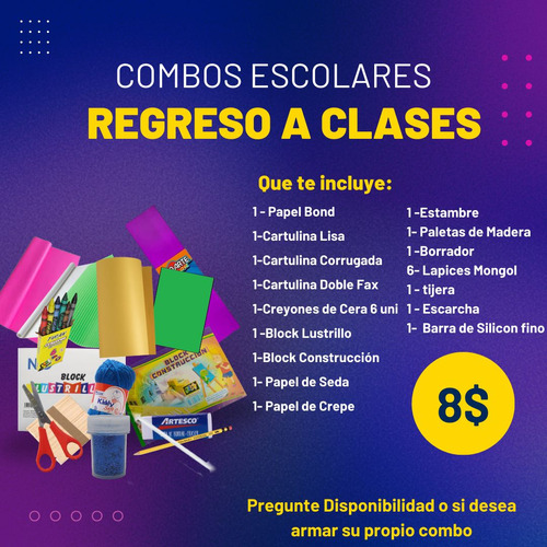 Combos Escolares 