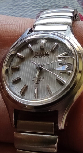 Reloj Automático Seiko 2205-4060 Hi-beat 17 Jwl Mujer Elást.