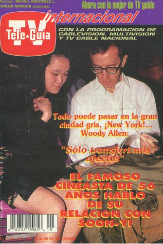 Tele-guia Internacional. Woody Allen.  1992