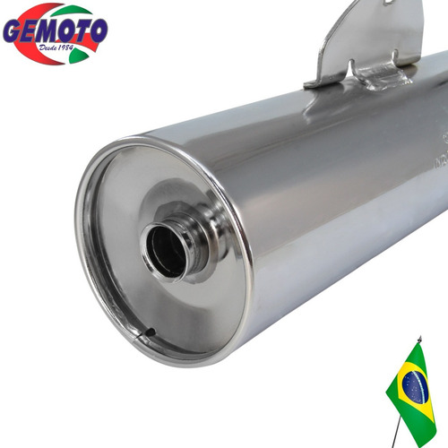 Caño De Escape Gemoto Gs Il Completo Corto - Gkmotos.uy
